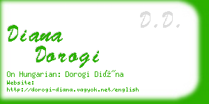 diana dorogi business card